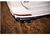 Añadido + colas de escape imitacion Audi A6 C8 S-line Maxtondesign