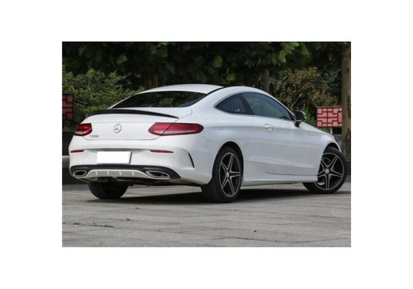 Alerón Mercedes W205 2014-2018 Coupe Look Amg Carbono