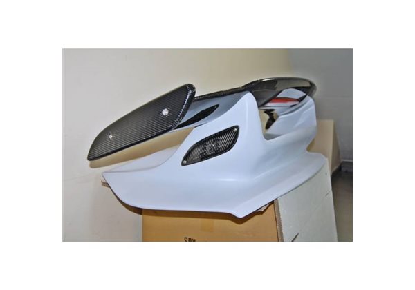 Portón Porsche 991 / 911 S / 4s 2012-2015 Look Gt3 Con Alerón Carbono