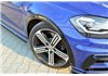Añadido Aletas Vw Golf 7 R / R-line Facelift 2017-2020 Maxtondesign