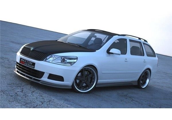 Añadido Delantero Skoda Octavia Mk2 Facelift 2008-2013 Maxtondesign