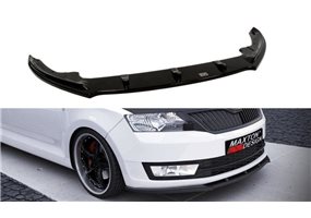 Añadido Delantero Skoda Rapid Standard- 2013 Maxtondesign