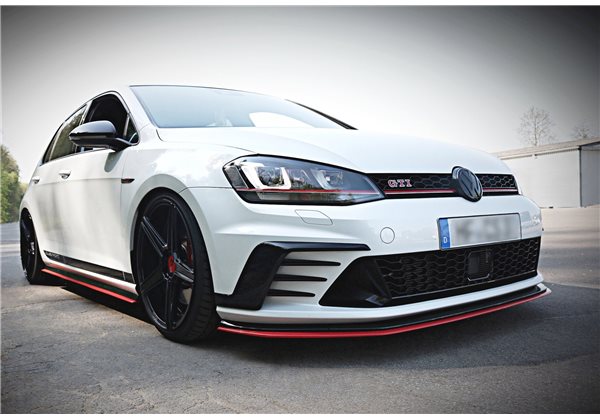 Añadido Delantero Vw Golf Mk7 Gti Clubsport 2016- 2017 Maxtondesign