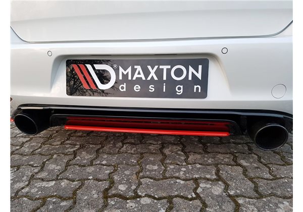 Añadido Trasero Vw Golf Mk7 Gti Clubsport 2016- 2017 Maxtondesign