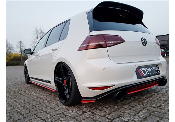 Añadido Trasero Vw Golf Mk7 Gti Clubsport 2016- 2017 Maxtondesign