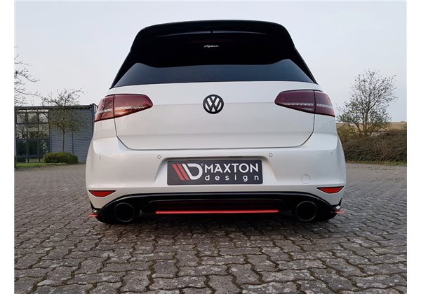 Añadido Trasero Vw Golf Mk7 Gti Clubsport 2016- 2017 Maxtondesign