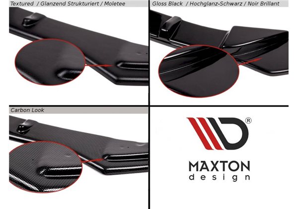 Añadidos Laterales Bmw X5 F15 M50d 2013-2018 (fits Only With Our Rear Valance- Bm-x5-15-m-rs1) Maxtondesign
