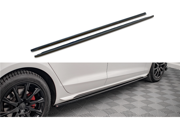 Añadidos Taloneras Laterales Audi A4 B9 Facelift 2019 - Maxtondesign