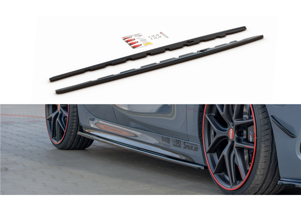 Añadidos Taloneras Laterales Bmw 1 F40 M-pack 2019 - Bmw 1 F40 M135i 2019 - Maxtondesign