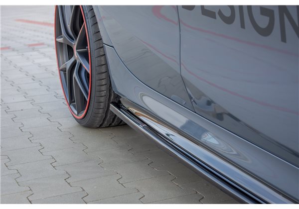 Añadidos Taloneras Laterales Bmw 1 F40 M-pack 2019 - Bmw 1 F40 M135i 2019 - Maxtondesign