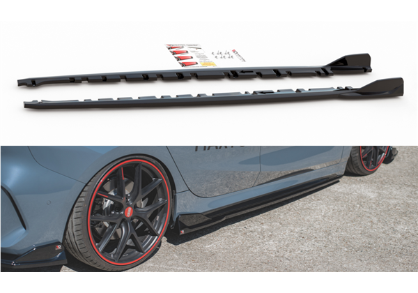 Añadidos Taloneras Laterales Bmw 1 F40 M-pack 2019 - Bmw 1 F40 M135i 2019 - Maxtondesign