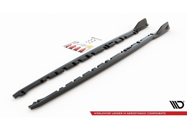 Añadidos Taloneras Laterales Bmw 1 F40 M-pack 2019 - Bmw 1 F40 M135i 2019 - Maxtondesign