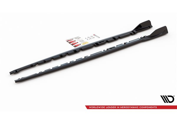 Añadidos Taloneras Laterales Bmw 1 F40 M-pack 2019 - Bmw 1 F40 M135i 2019 - Maxtondesign