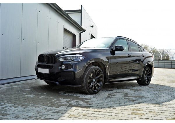 Añadidos Taloneras Laterales Bmw X6 F16 Mpack 2014 - Maxtondesign