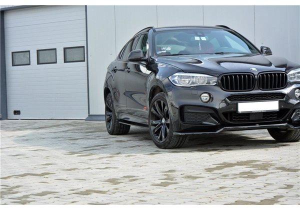 Añadidos Taloneras Laterales Bmw X6 F16 Mpack 2014 - Maxtondesign