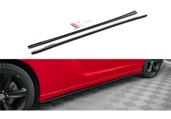Añadidos Taloneras Laterales Dodge Charger Rt Mk7 Facelift 2014 - Maxtondesign