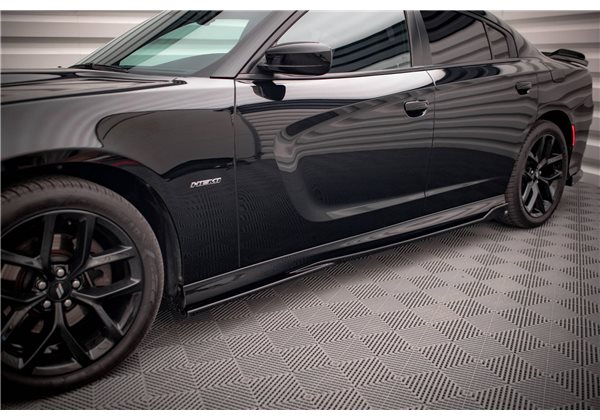 Añadidos Taloneras Laterales Dodge Charger Srt Mk7 Facelift 2014 - Maxtondesign
