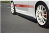 Añadidos Taloneras Laterales Fiat 500 Abarth Mk1 2008- 2012 Maxtondesign