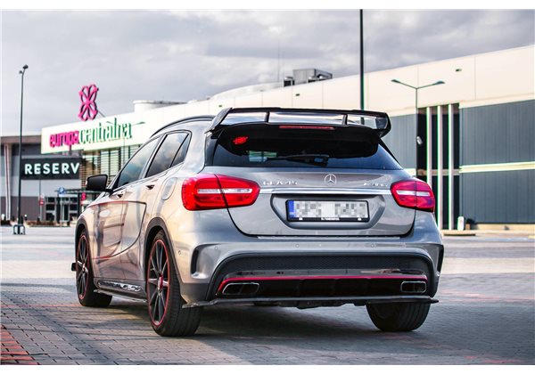 Añadidos Taloneras Laterales Mercedes-benz Gla 45 Amg Suv (x156) Vor Facelift (2014-2017) Maxtondesign