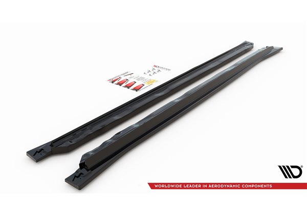 Añadidos Taloneras Laterales Volkswagen Tiguan Allspace Mk2 2015 - 2020 Maxtondesign