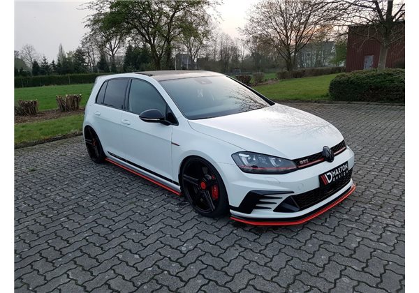 Añadidos Taloneras Laterales Vw Golf Mk7 Gti Clubsport 2016- 2017 Maxtondesign