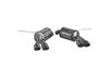 Escape Inoxcar para MS Gransport 4.2 V8 2006- Links/Rechts 2x80mm