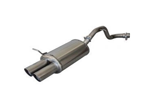 Escape Inoxcar para Volkswagen Golf IV 1.9 TDi (110pk) 1997- 2x76 Racing