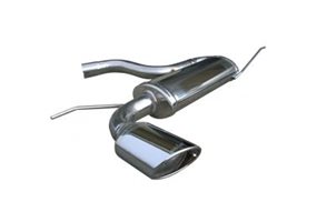 Escape Inoxcar para Volkswagen Golf V 1.6 (102pk) 2003- 120x80mm Oblique