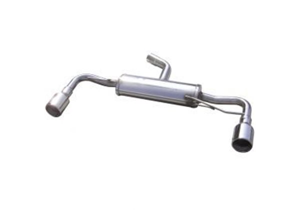 Escape Inoxcar para Volkswagen Golf VI GTi 2.0TSi (210pk) 2009- Links/Rechts 102mm