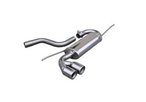 Escape Inoxcar para Volkswagen Golf VI 1.4 TSi (122pk) 2008- 2x80mm