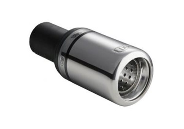 Cola de escape Ulter Sport Ø80mm Type 2- Lengte 120mm - Montage -50mm - RVS 