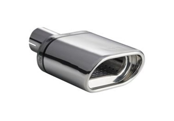 Cola de escape Ulter Sport 145x75mm - Lengte 140mm - Montage -50mm - RVS 