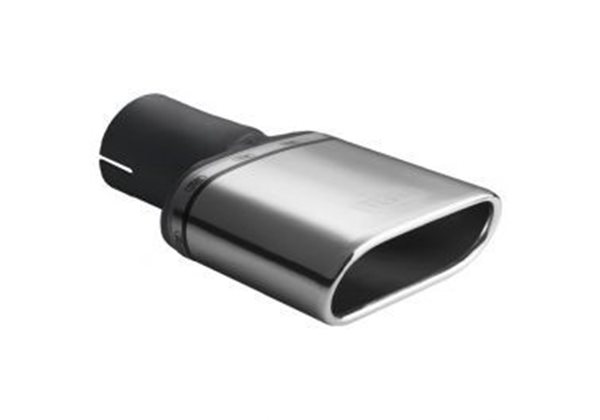 Cola de escape Ulter Sport 167x60mm - Lengte 200mm - Montage -50mm - RVS 