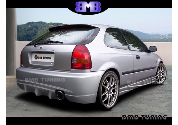 Paragolpes Trasero Honda Civic 95-99 Hatchback