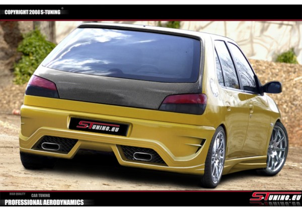 Paragolpes Trasero Peugeot 306