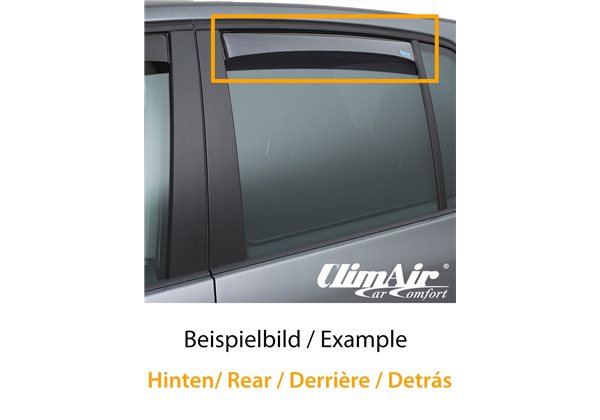 Juego Derivabrisas Traseros Climair Hyundai Tucson (NX4E) 2020-