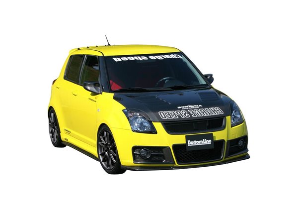 Paragolpes Chargespeed Suzuki Swift II Sport 2005- 'BottomLine' (FRP)