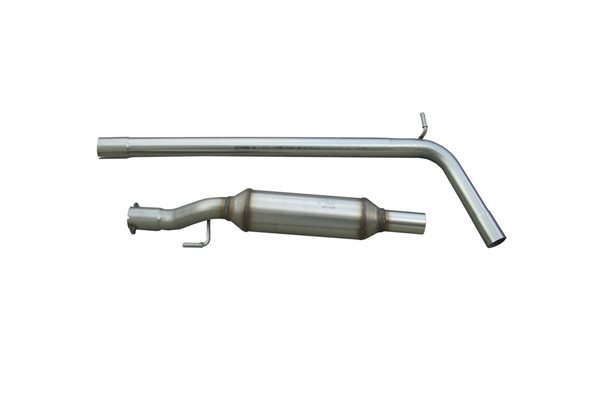 Tubo intermedio Inoxcar para Audi A1 1.4TFSi Sport (185pk) 2011- Ø55mm