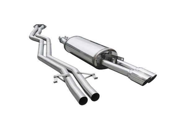 Tubo intermedio Inoxcar para BMW 3-Serie E30 M3 -1992 2x80mm Racing