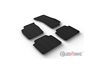 Alfombrilla goma Gledring Audi A8 (4N) 2018- (4 piezas+clips montaje)