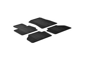 Alfombrilla goma Gledring BMW X3 (F25) 2010-2017 (4 piezas+clips montaje) 