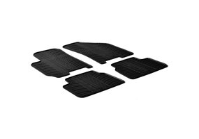 Alfombrilla goma Gledring Chevrolet Lacetti 2004- (4 piezas) 