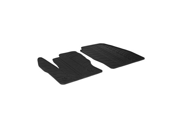 Alfombrilla goma Gledring Ford Tourneo Connect Cargo 2014-2016 (T profiel 2 delig + montageclips) 