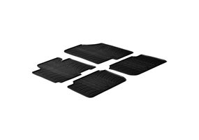 Alfombrilla goma Gledring Hyundai Elantra sedan 2011- (4 piezas) 