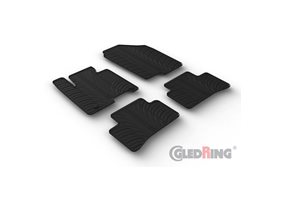 Alfombrilla goma Gledring Hyundai Tucson (NX4E) 48V Mild Hybrid 2020- excl. Full Hybrid (4 piezas+clips montaje) 
