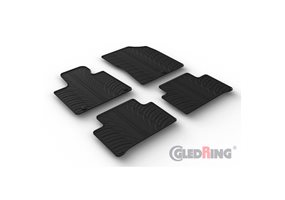 Alfombrilla goma Gledring Kia Sorento IV (MQ4) Diesel 2020- (4 piezas+clips montaje) 