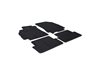 Alfombrilla goma Gledring Renault Fluence 2011- (4 piezas+clips montaje)