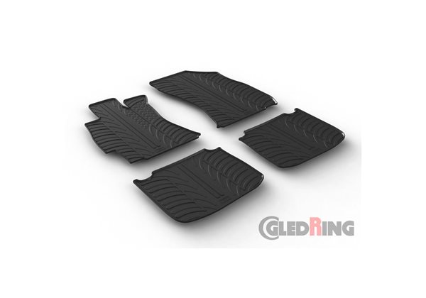 Alfombrilla goma Gledring Subaru Outback 11/2014- (4 piezas) 
