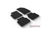 Alfombrilla goma Gledring Opel Crossland X Facelift 2/2021- (4 piezas+clips montaje) 