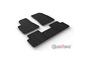 Alfombrilla goma Gledring Tesla Model 3 7/2017-11/2020 (5 piezas) 